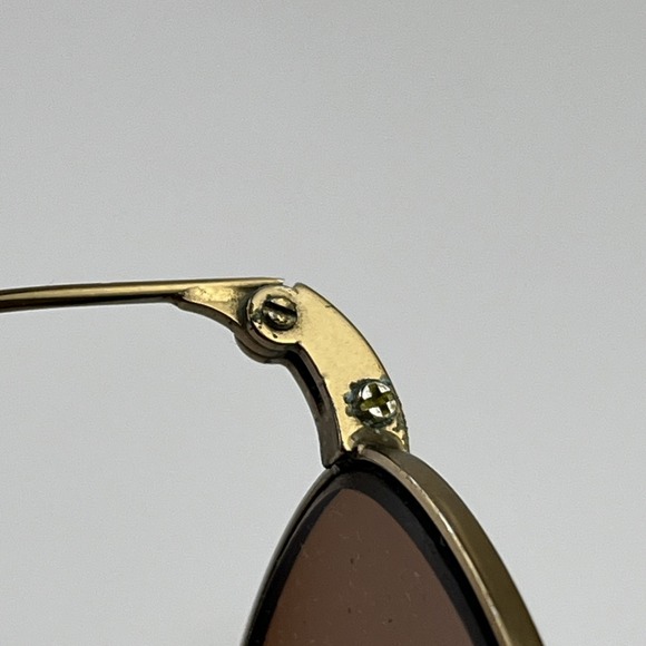 FENDI F89 VINTAGE Italy Gold/Brown Tortoise Eyeglasses - Picture 8 of 14